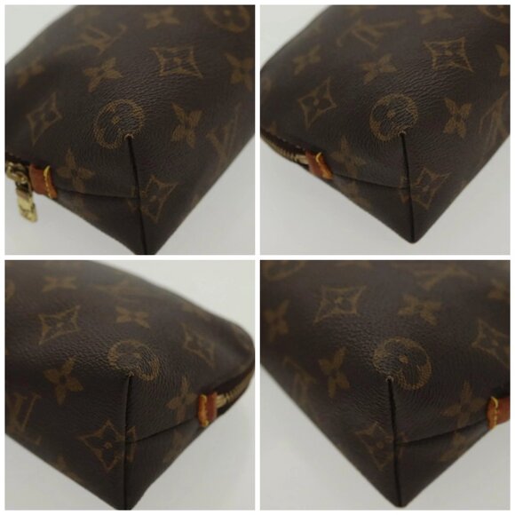 LOUIS VUITTON Monogram Pochette Cosmetic PM Pouch M43998 LV Auth 137257 - Picture 16 of 16